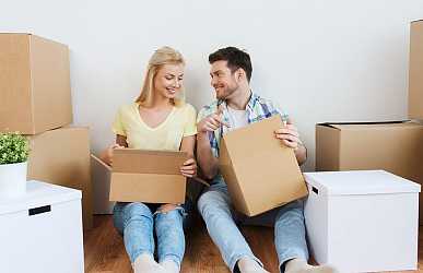 Как самостоятельно собрать картонную коробку при переезде