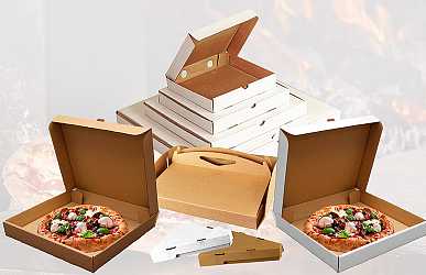 Коробки для пирогов и пиццы оригинальной формы