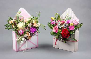 Картон в мире флористики